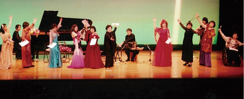 過去に開かれた発表会の様子