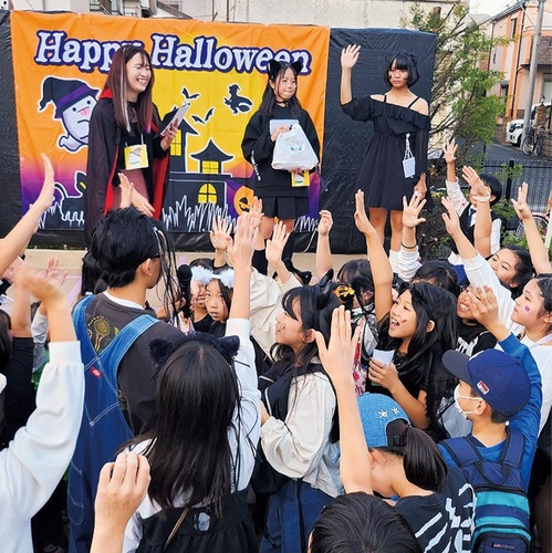 パレードを行わない坂戸住宅自治会のハロィンイベント