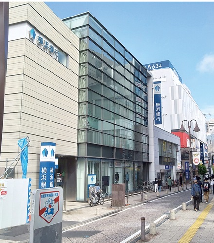 区内の商業地で最高価格となった溝口１丁目280番外地点付近（写真は昨年の様子）