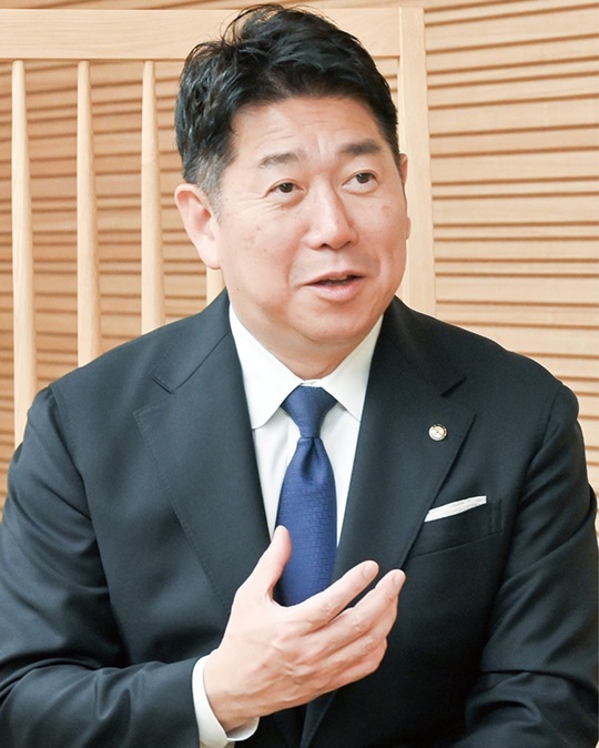 ２０２６年の展望等を語る福田市長