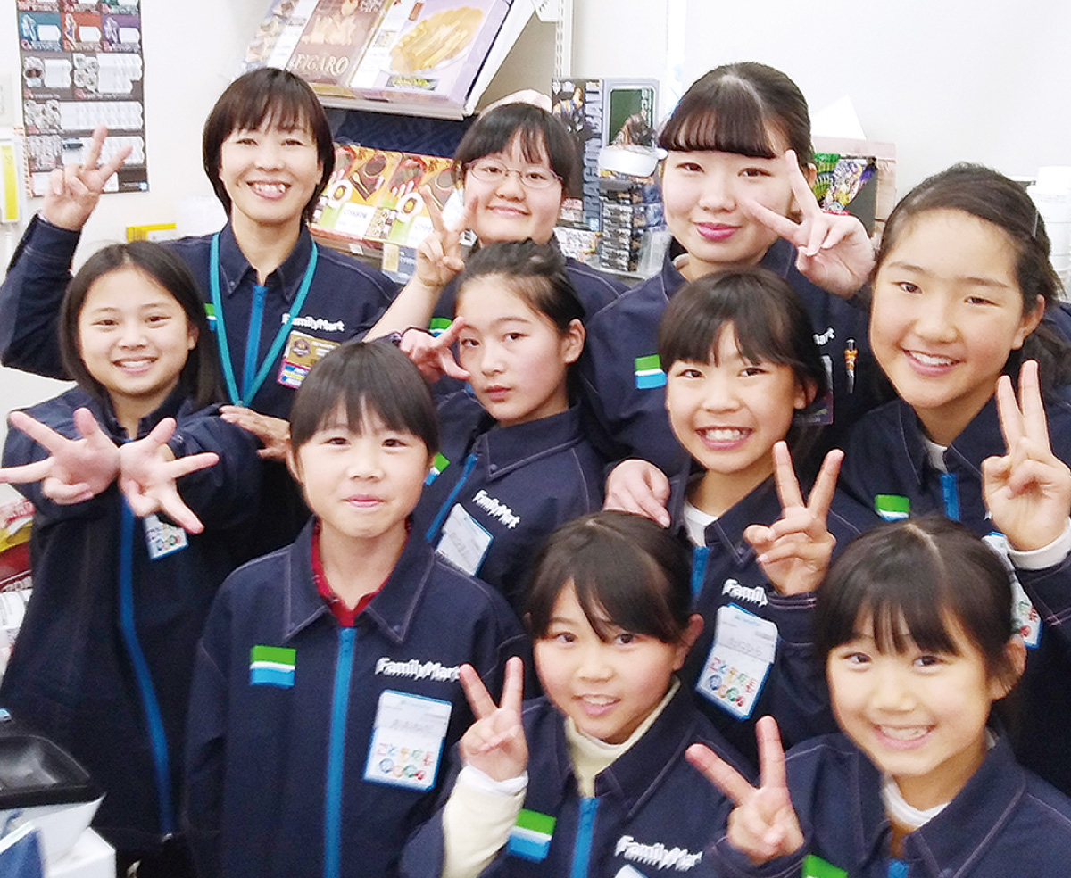 子どもたちの職業体験も