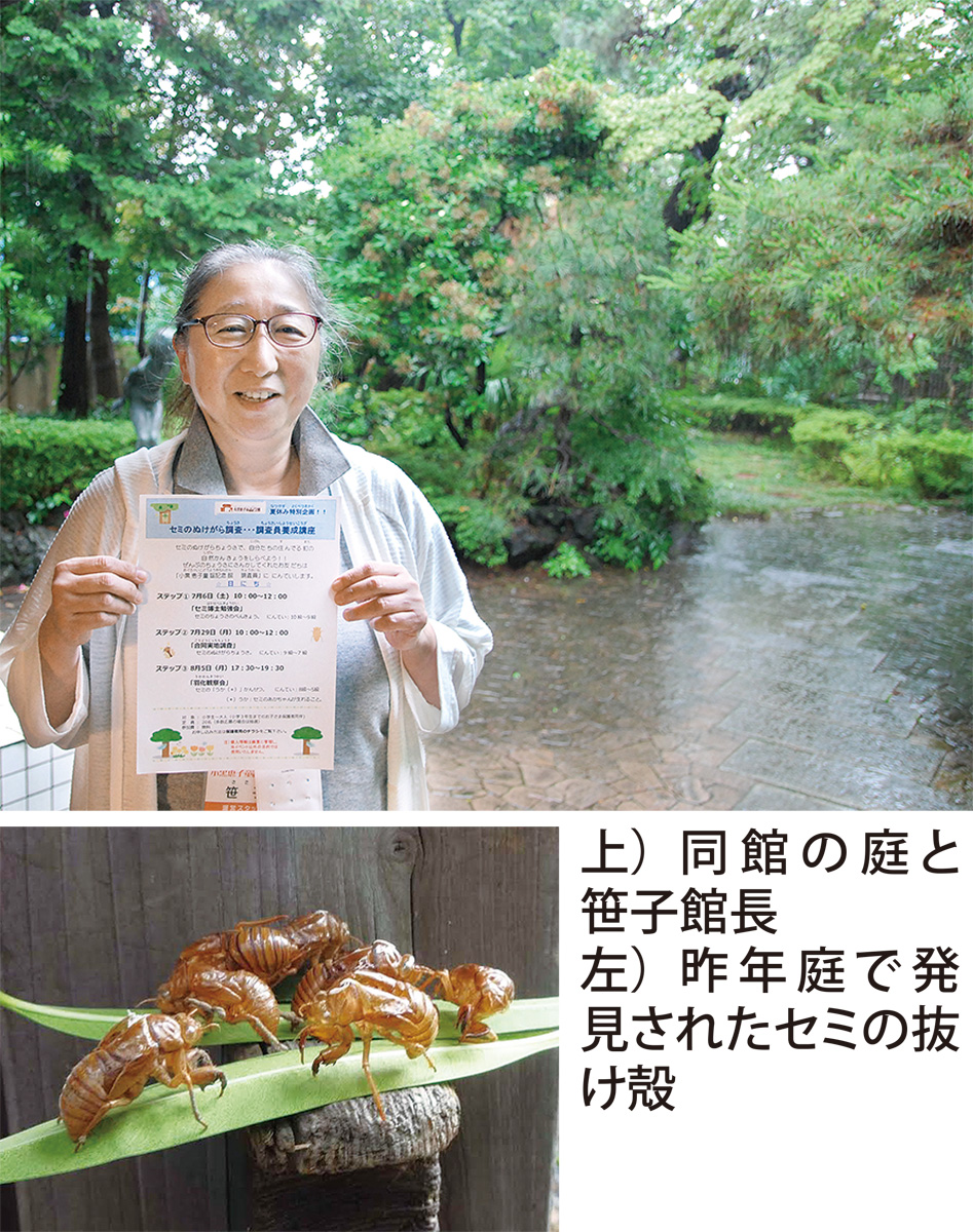 庭の自然生かし新企画 (写真1)