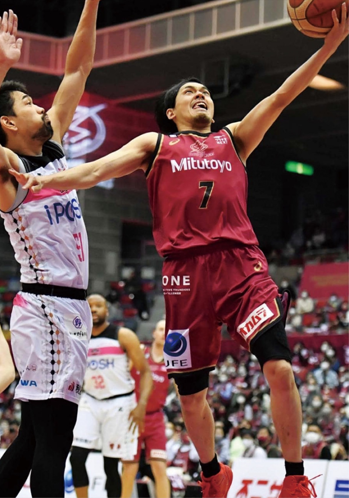 バスケ「川崎ブレイブサンダース」篠山選手が２千得点を達成