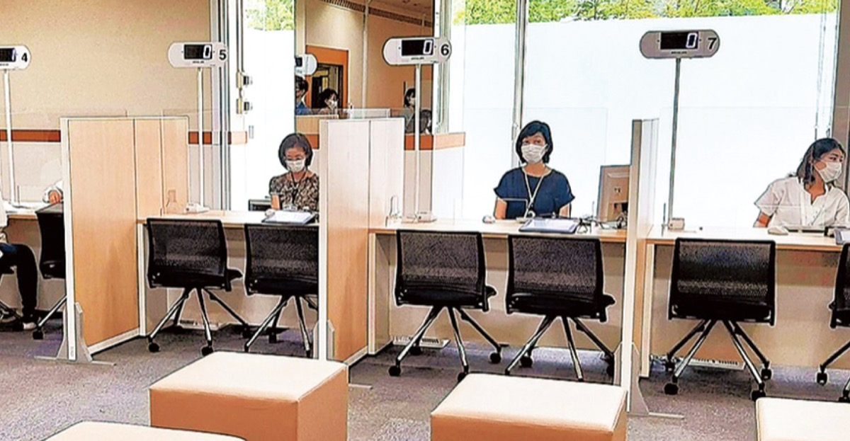 区内坂戸「ＫＳＰ」の一角にあるマイナンバーカードセンター