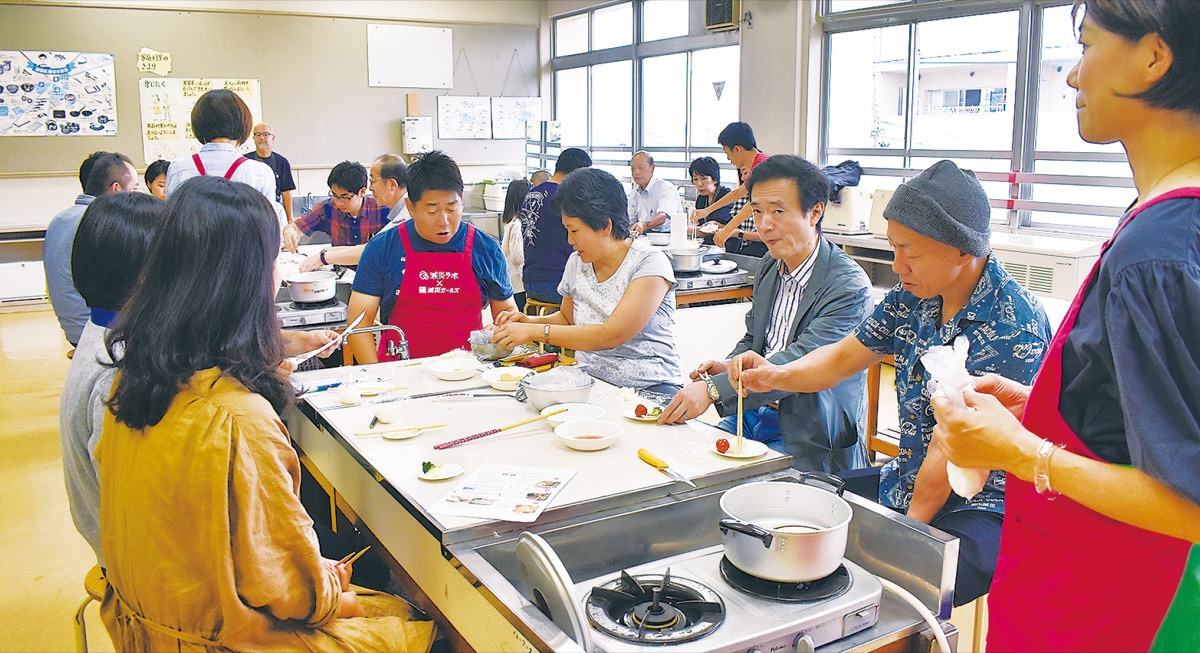 過去に新城小で行われた教室活用