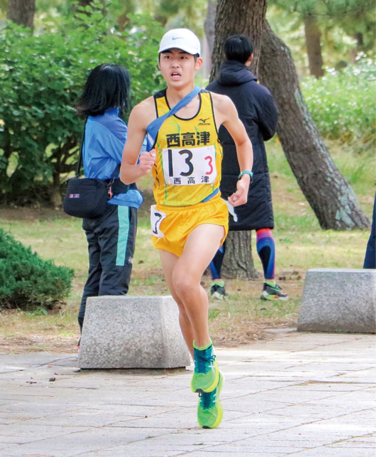 ３区で区間賞を獲得した小島大輝さん
