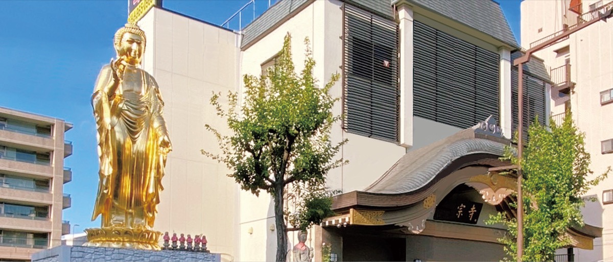 溝の口本堂は駅から徒歩３分　Ｐ90台完備