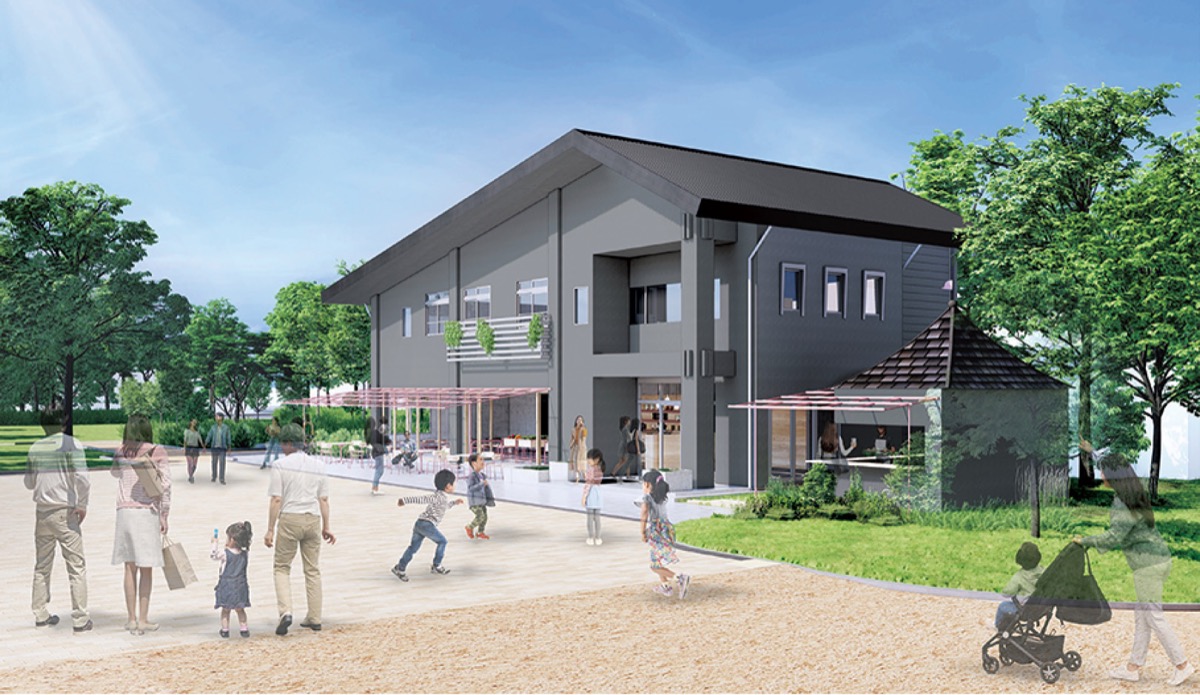 橘公園の事務所外観イメージ