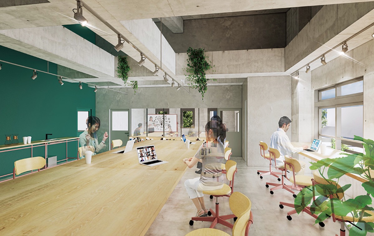 事務所２階のスペースの供用も利便性が高まる予定（写真はいずれも市提供）