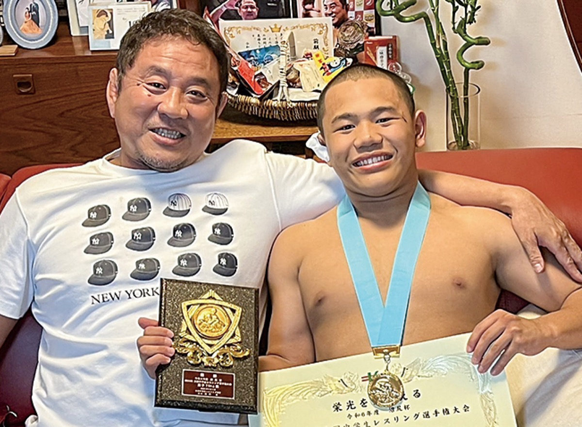 レスリング｢日本一｣に