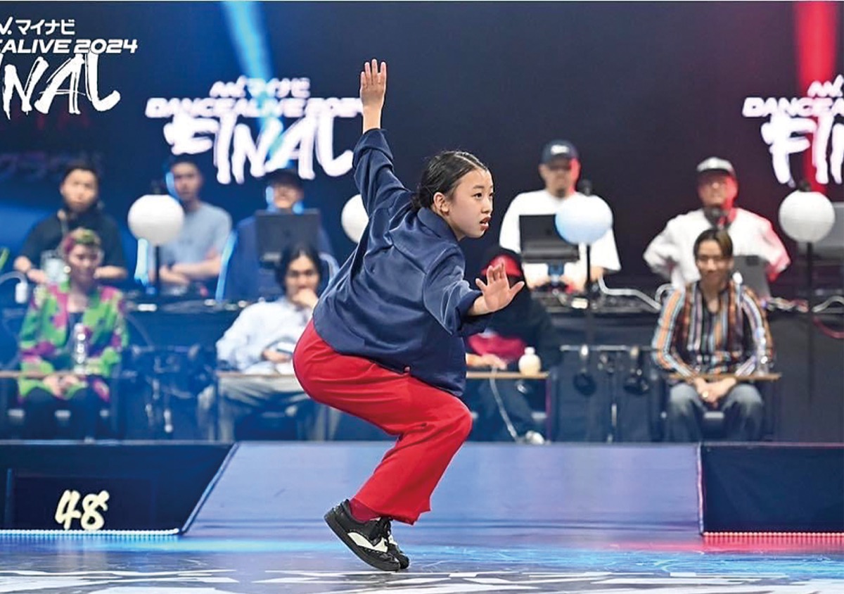 ダンスバトルで活躍