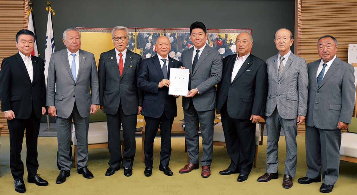 市へ要望書を提出