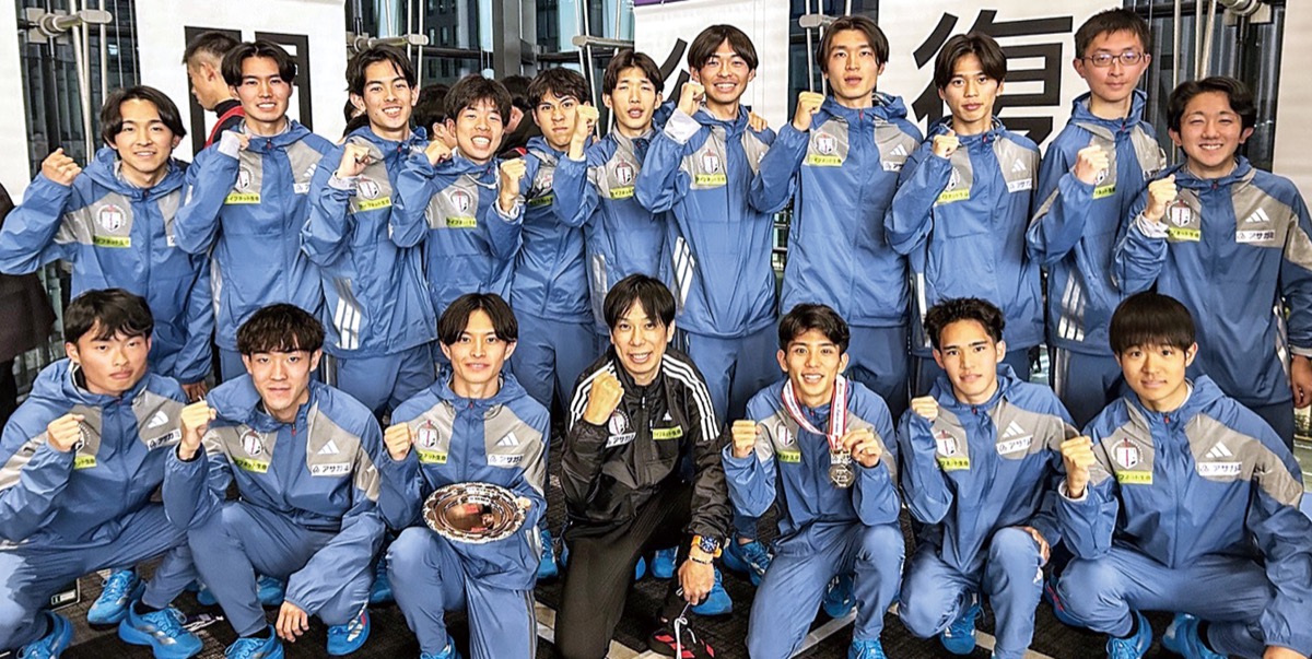 箱根駅伝で初の総合２位