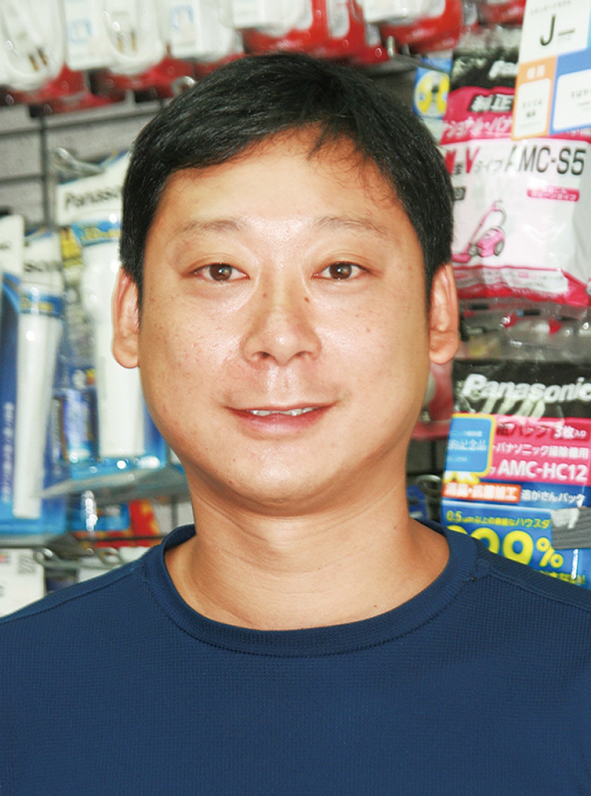 ｢見積りは無料ですので気軽に相談を｣とニッコリ