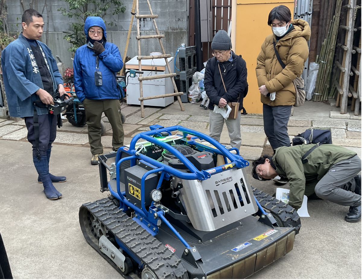 最新機器も紹介された