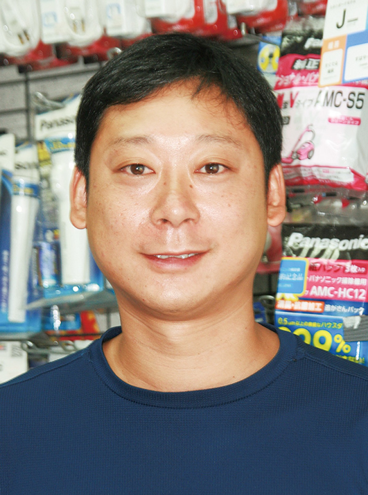 ｢見積りは無料ですので気軽に相談を｣とニッコリ