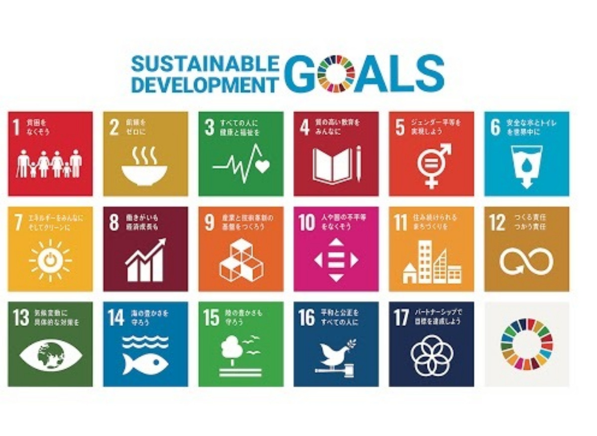 ※横に表示されている数字のアイコンは、SDGsの17の目標のうち、同企業の取り組みに該当する項目を一部掲載したものです