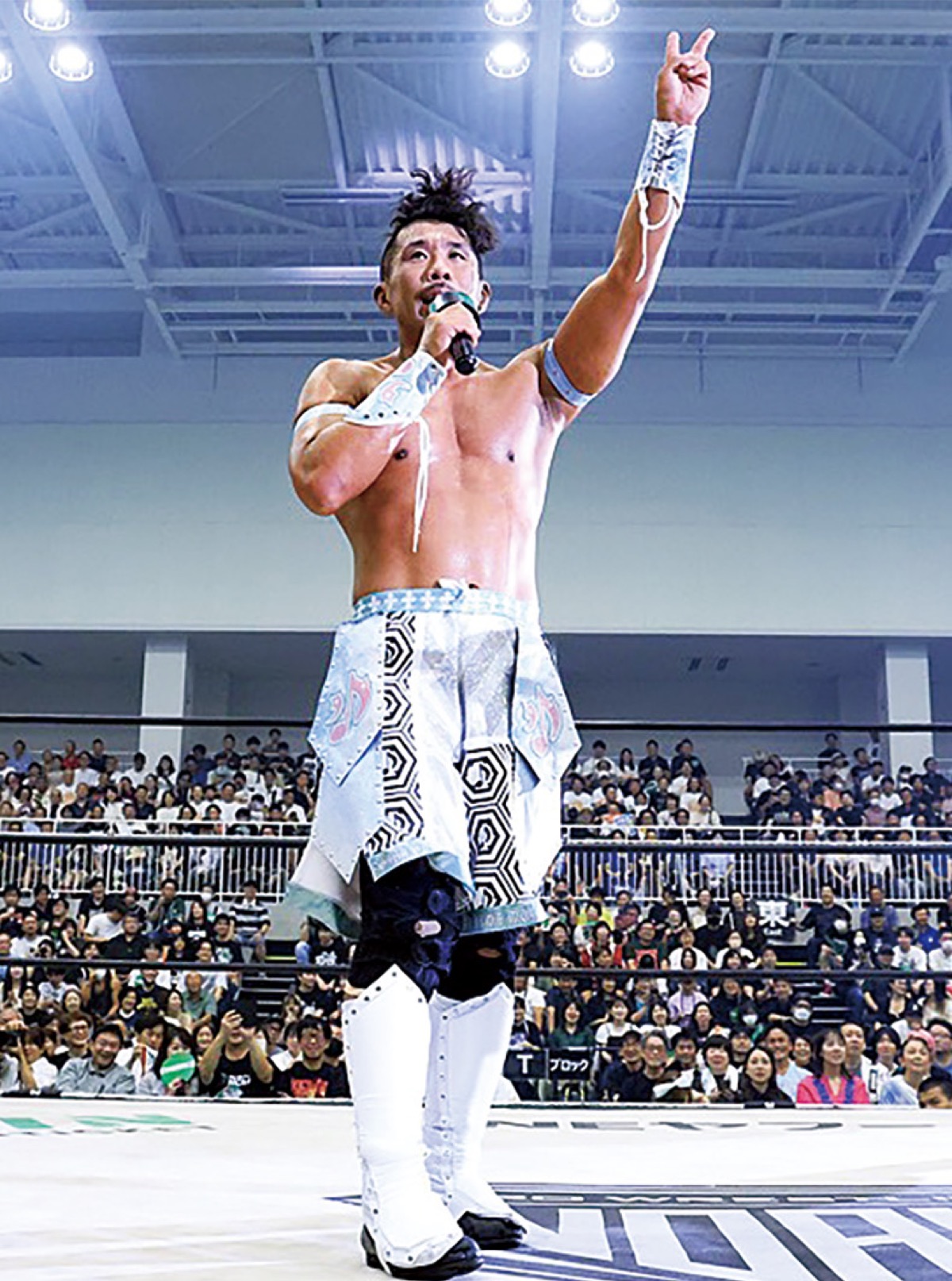 地元ゆかりのプロレスラー・大原はじめ選手
