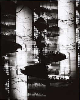 北代省三「未知のビジョン／東京の夜」1967年ゼラチン・シルバー・プリント