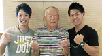（左から）講師の松永さん、アスクラブに通うＡさん、幸野さん、
