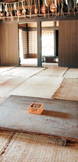 日本民家園・旧北村家の展示