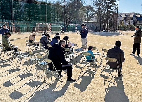 未経験者の保護者へ説明