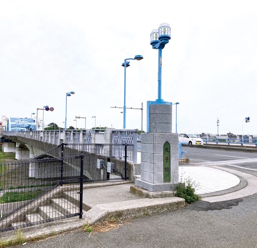 『シン・ゴジラ』の作中に登場する丸子橋