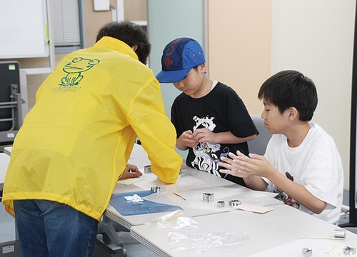 昨年のオリジナル石けんづくり