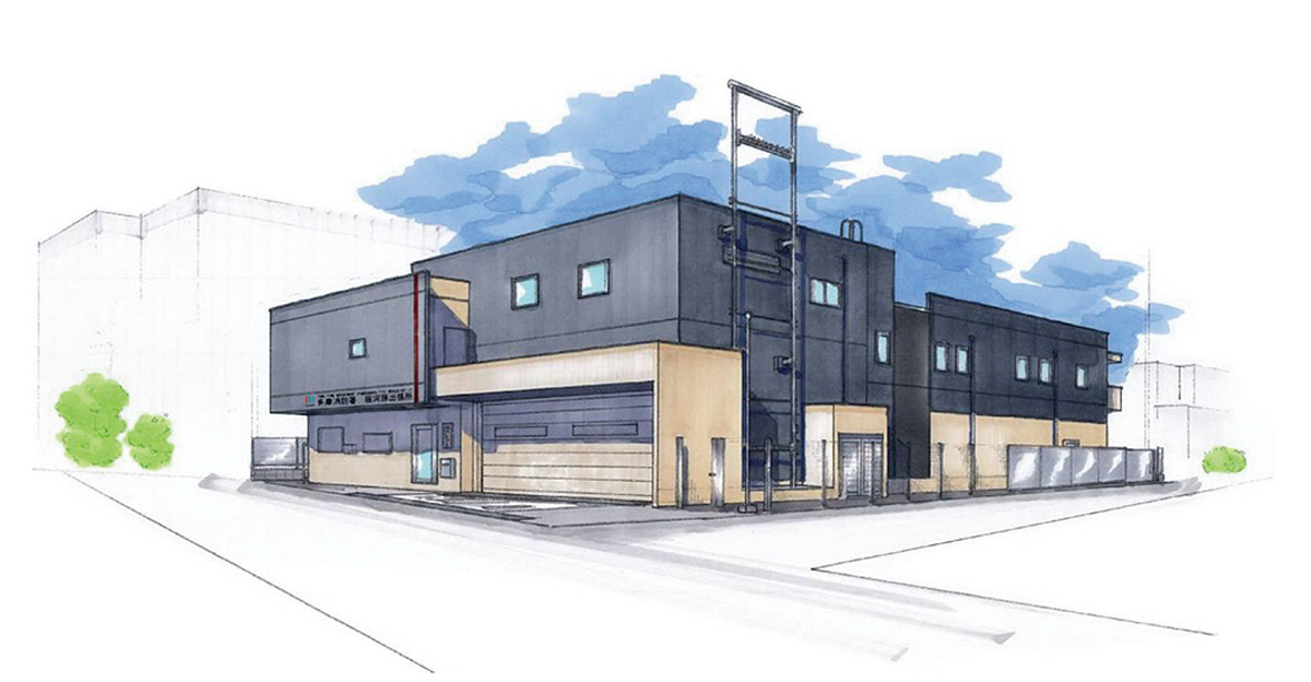 宿河原出張所完成イメージ＝同署提供