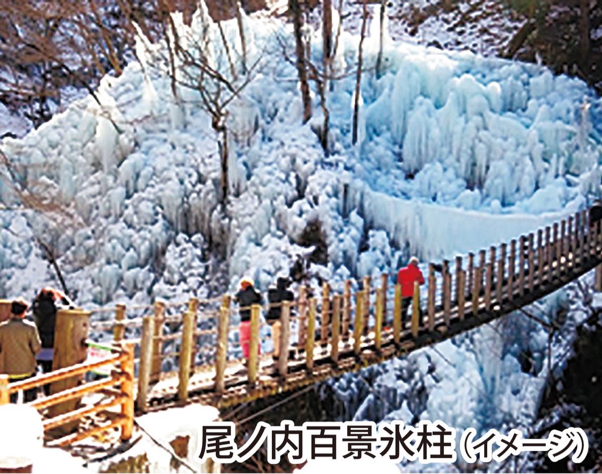 三大氷柱めぐり