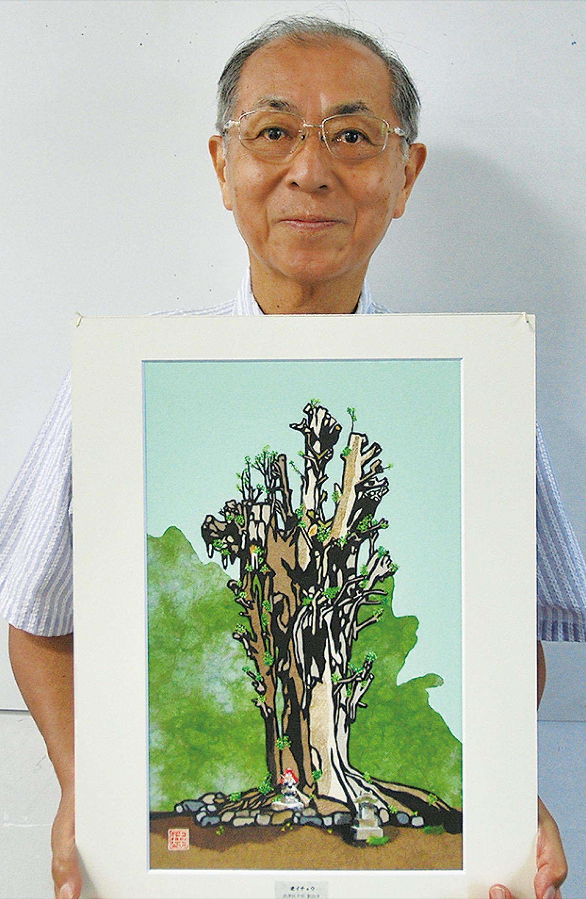 長沢在住青木さん 切り絵160点 集大成に 活動余年 溝口で個展 多摩区 タウンニュース