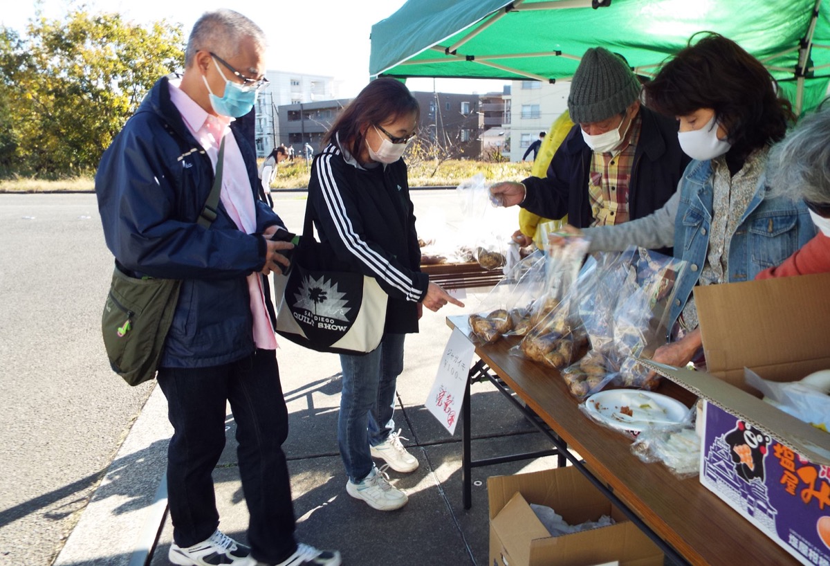 ミニ収穫祭の様子