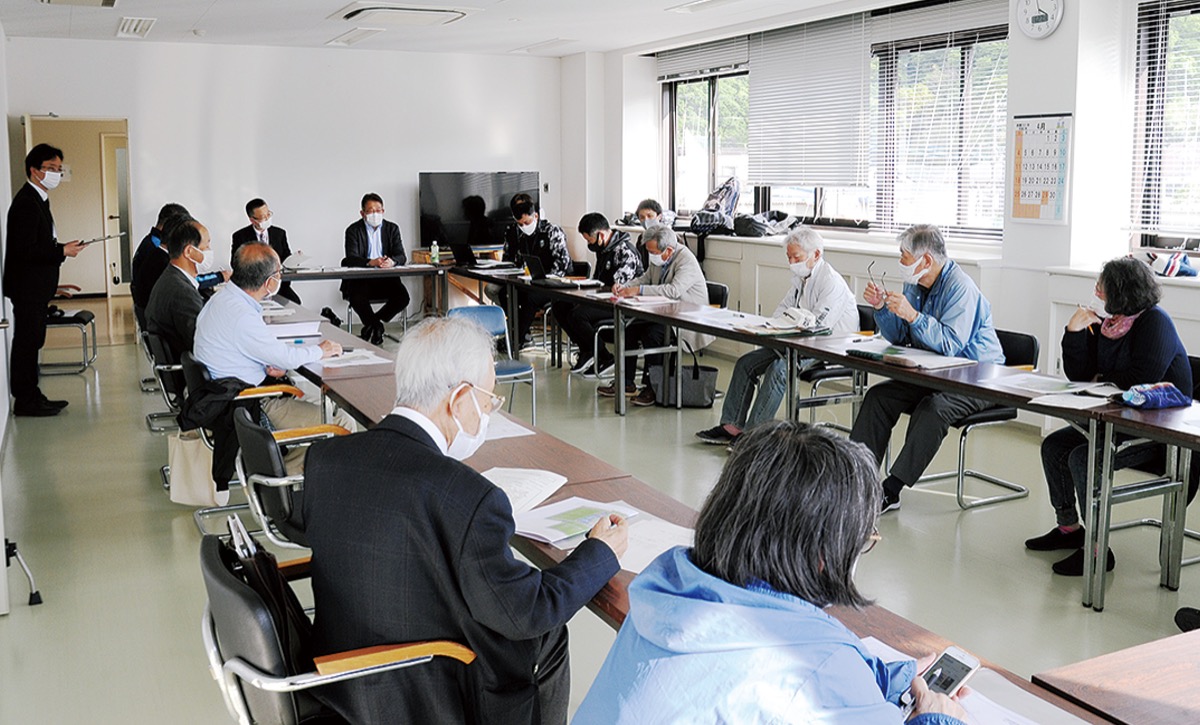 第３配水工事事務所で協議