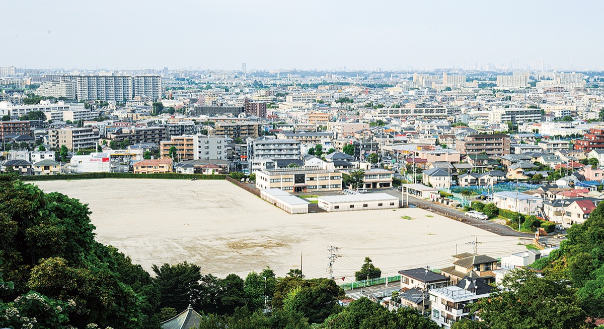 計画地の生田浄水場用地