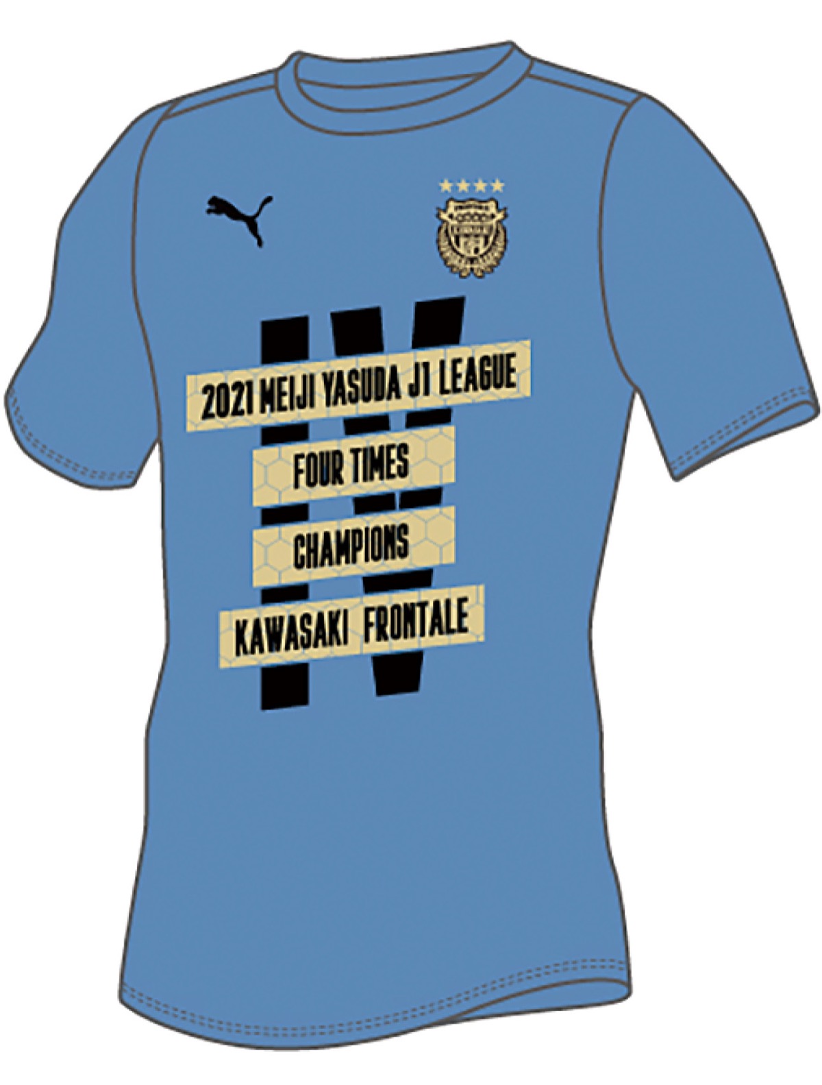 ２０２１優勝記念Ｔシャツ
