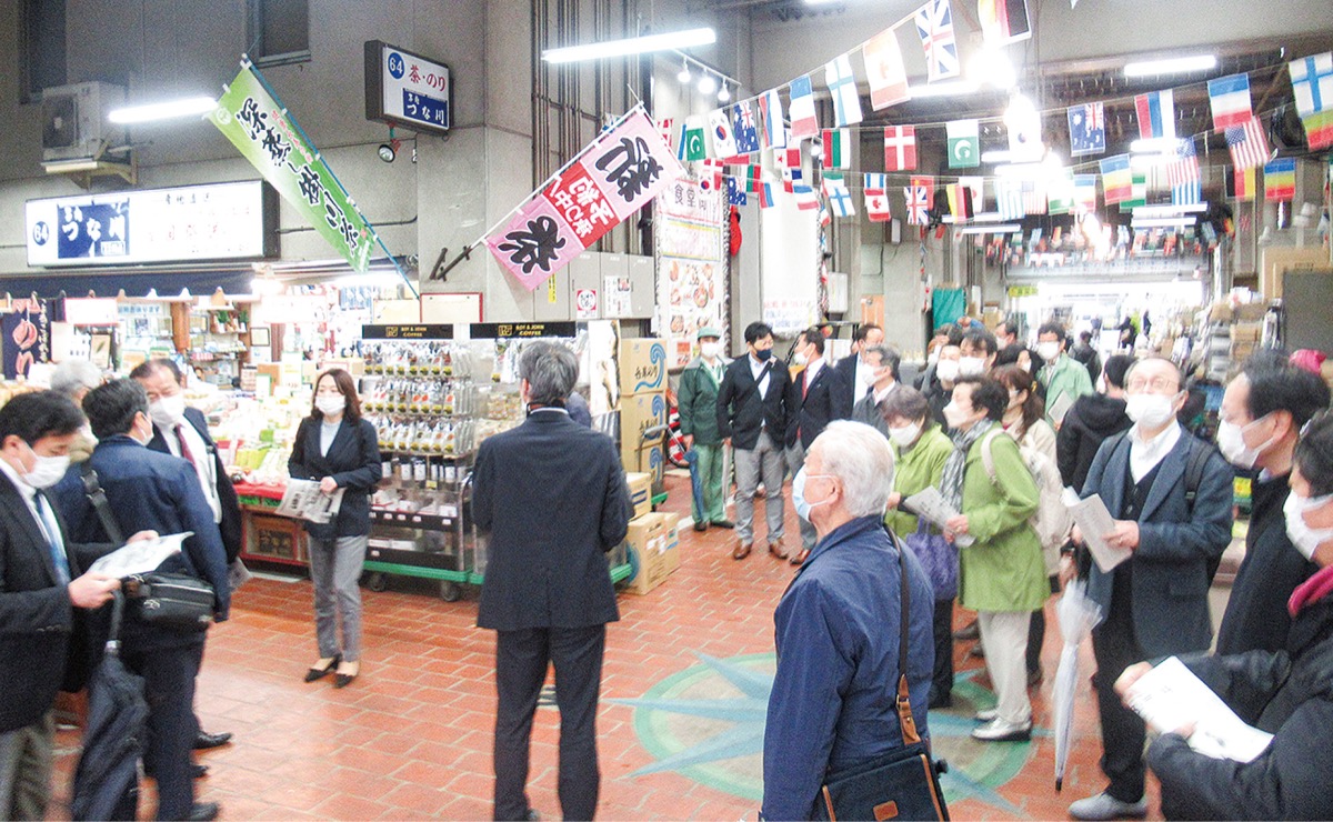 市北部の施設を視察