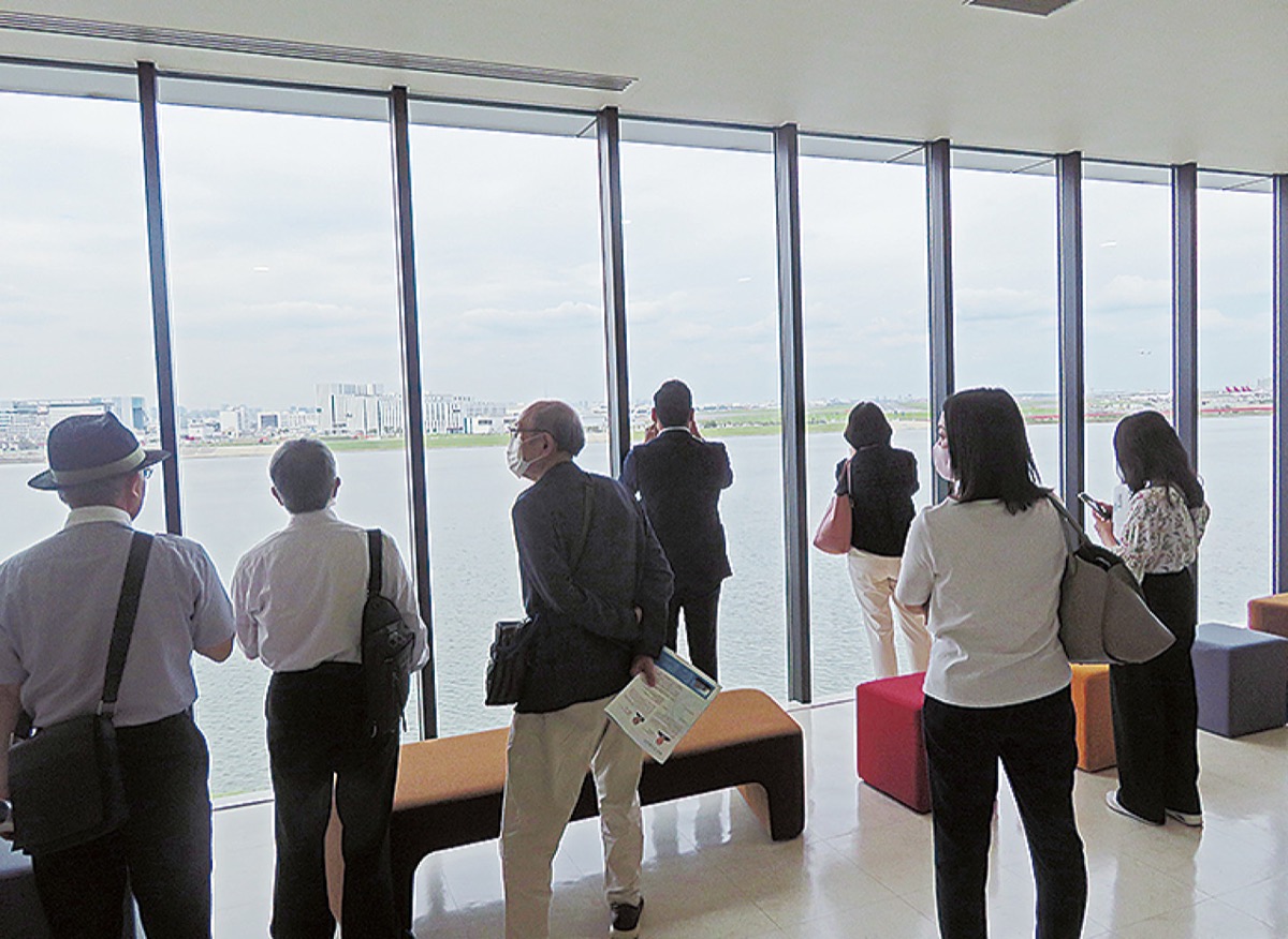 市南部のスポット視察