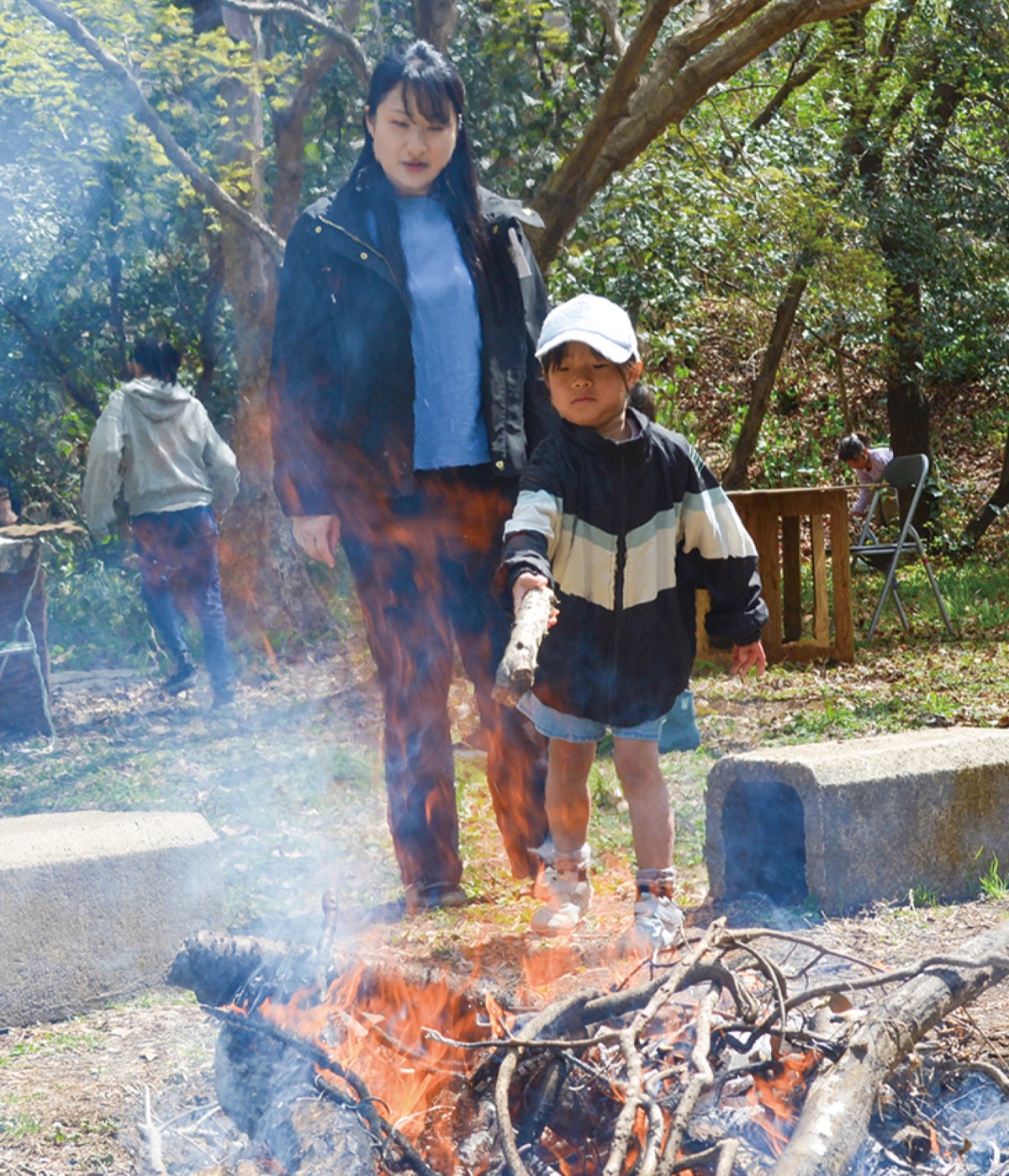 全身で多摩美の森を満喫