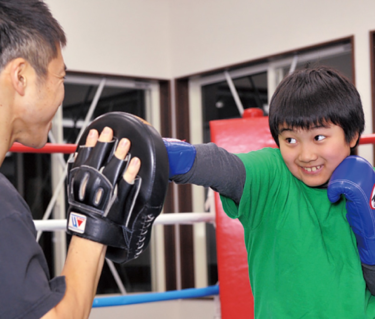 キッズボクサー集まれ