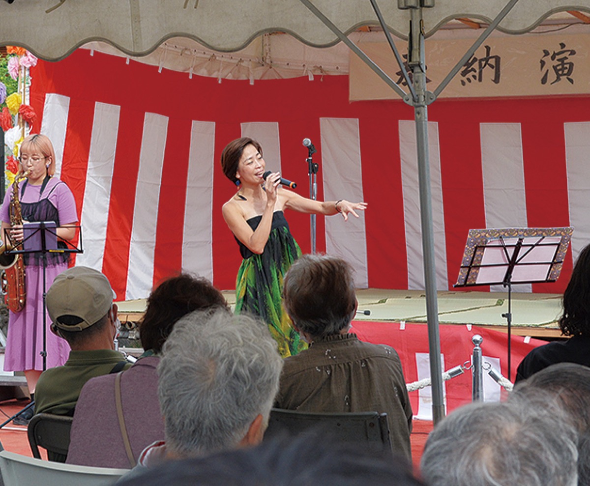 秋祭り にぎやかに