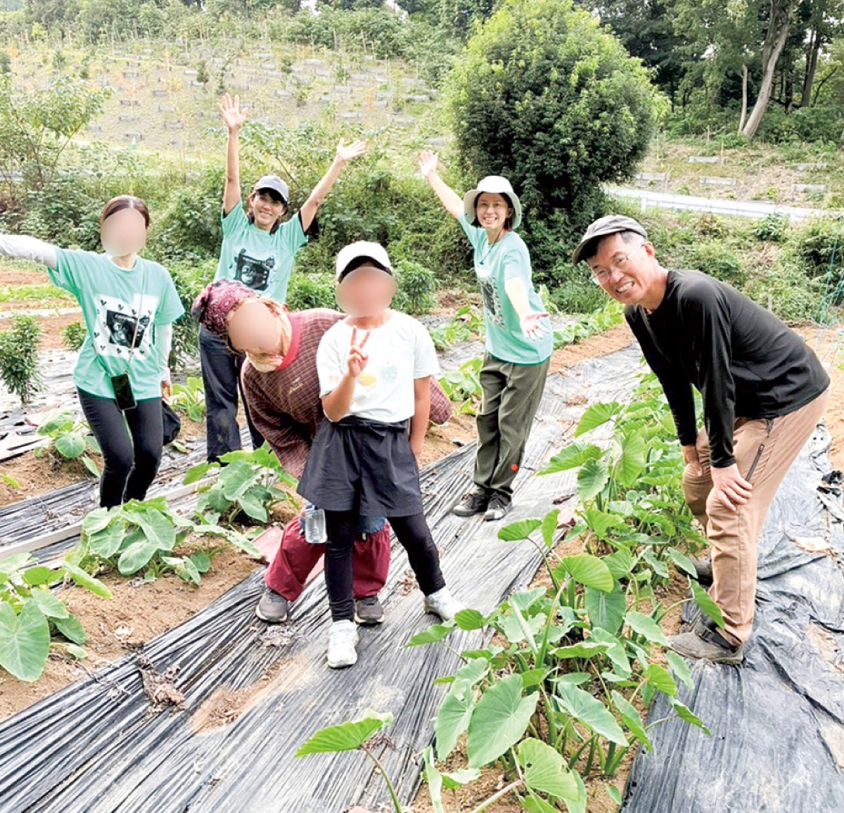 自然にふれて不安を発散