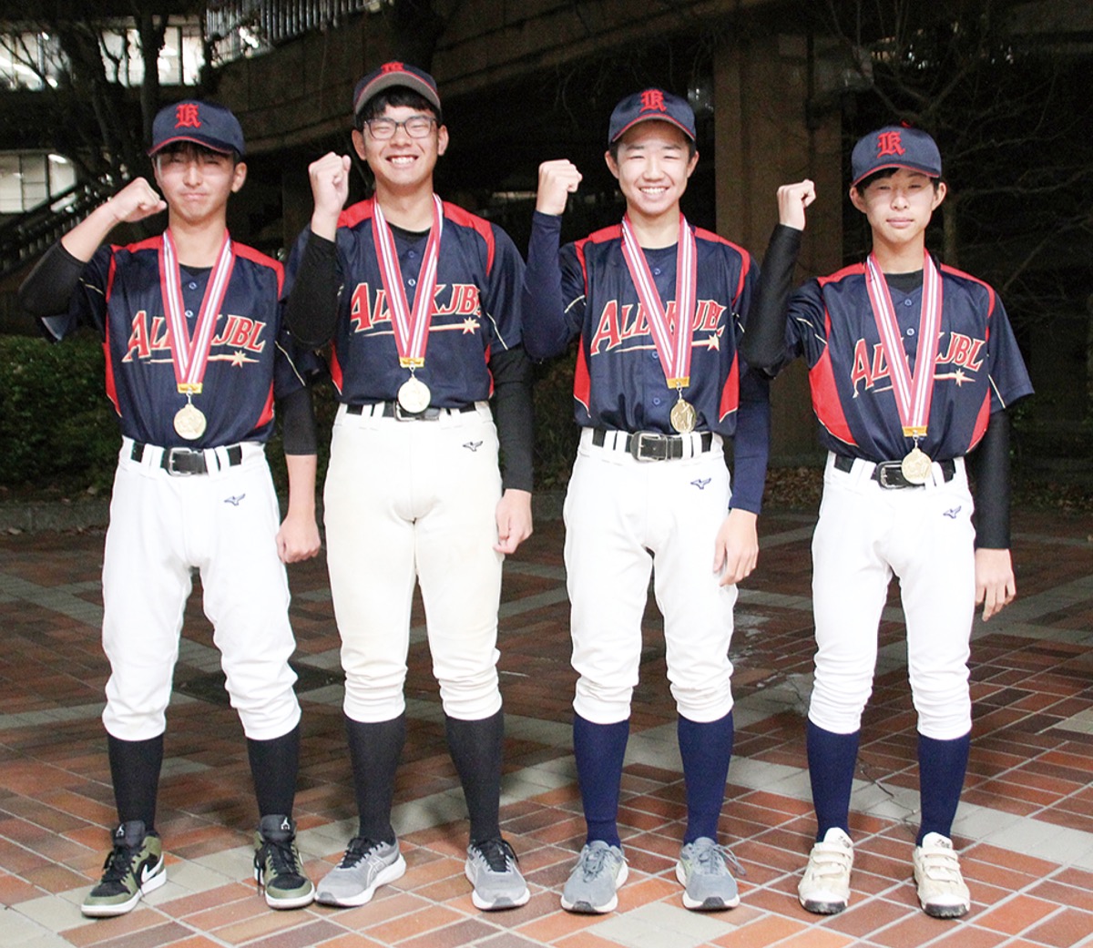 ４人が全国優勝に貢献