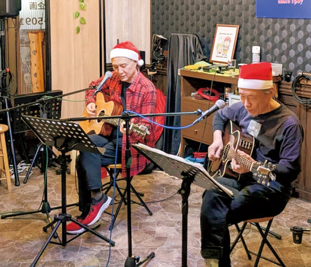 恒例ライブでクリスマス