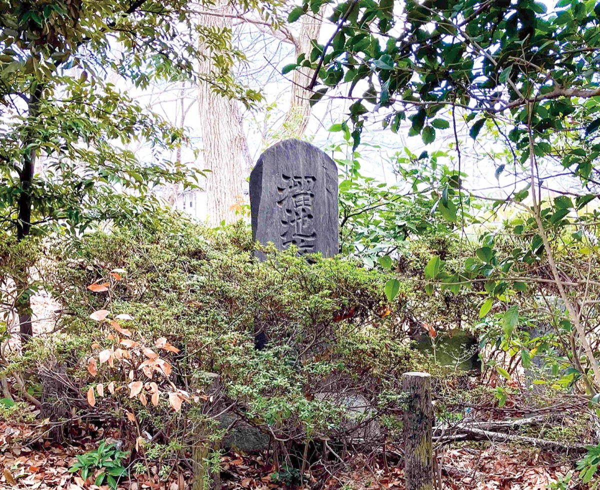 とんびいけ公園のもう一つの記念碑