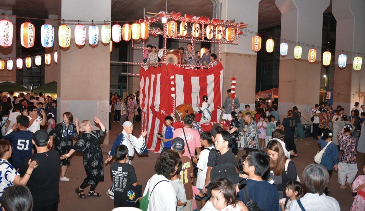 大盛況に終わった盆踊り大会