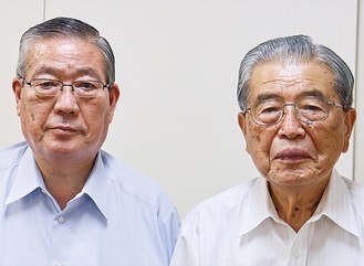 青木さん(右)と尾木さん