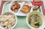 レシピを基にした給食