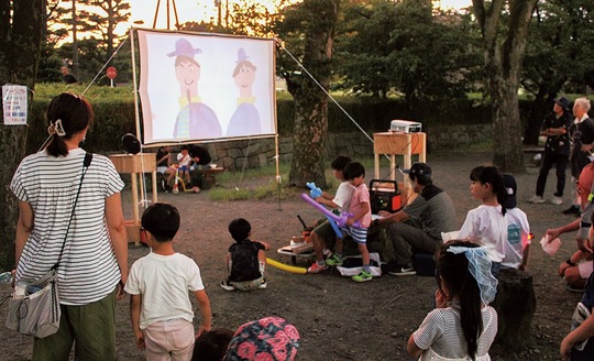 等々力で行われたガーデンシアター
