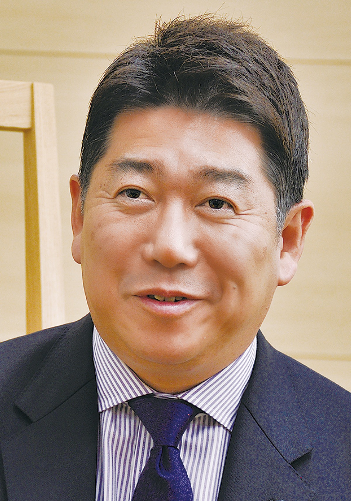 今年の抱負を語る福田市長