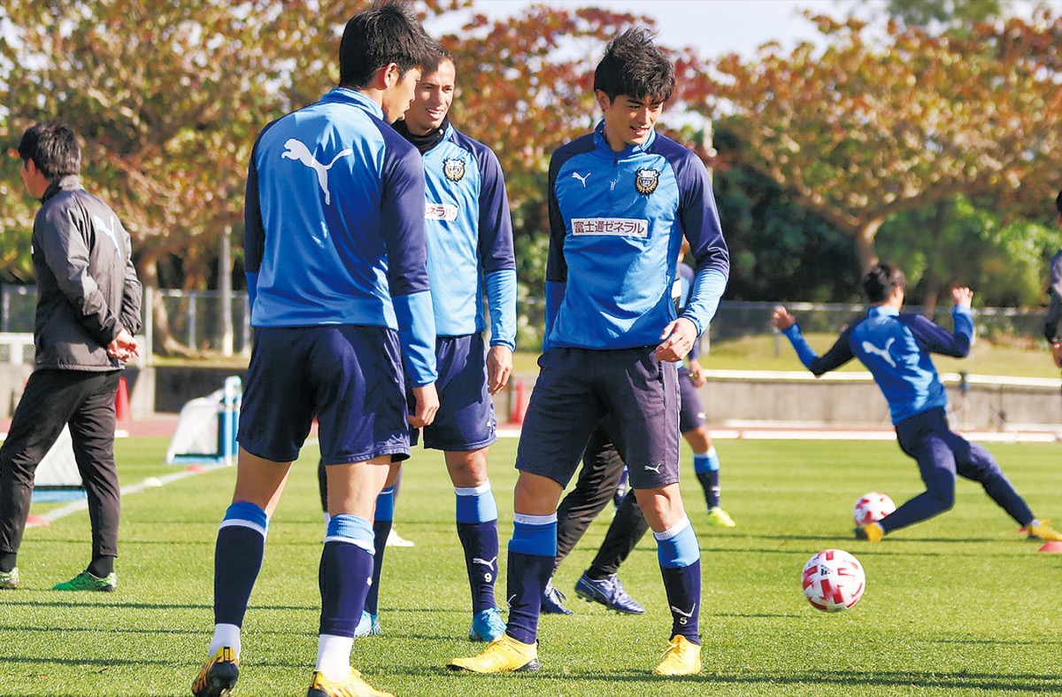 リーグ開幕を控える選手(C)川崎フロンターレ